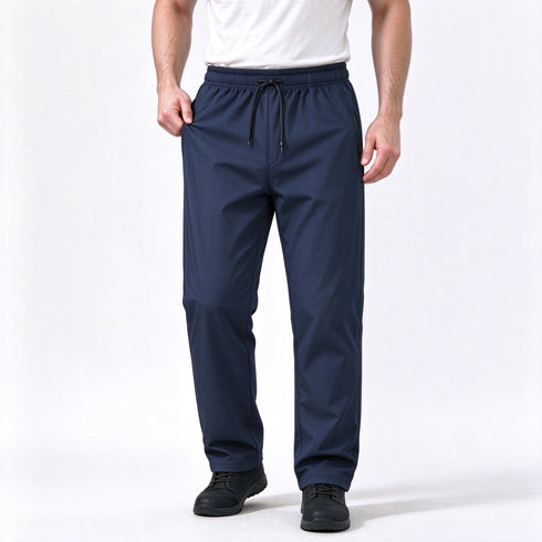 Men's Winter Sherpa Fleece Lined Sweatpants Thermal Joggers with Pockets | TWILLVALE