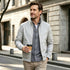 Men's Casual Jacket Stand Collar Solid Color Zip Up Bomber Coat Outerwear | TWILLVALE™