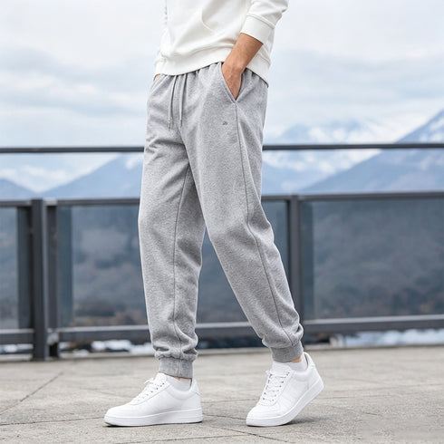 Men's Sherpa Lined Thermal Fleece Jogger Pants Winter Thick Warm Sweatpants| TWILLVALE™