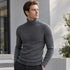 Men's Soft Turtleneck Sweater 2026 Autumn Winter Warm Knit Pullover Jumper | TWILLVALE