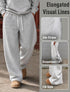 Men's Y2K Striped Wide Leg Sweatpants Baggy Streetwear Track Pants | TWILLVALE™