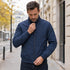 Men's Casual Jacket Stand Collar Solid Color Zip Up Bomber Coat Outerwear | TWILLVALE™