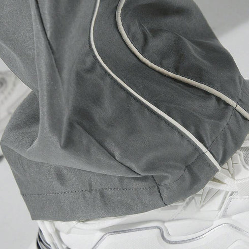 Men's Quick-Drying Casual Pants Side-Stripe Baggy Sweatpants | TWILLVALE
