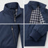 Men's Casual Jacket Stand Collar Solid Color Zip Up Bomber Coat Outerwear | TWILLVALE™