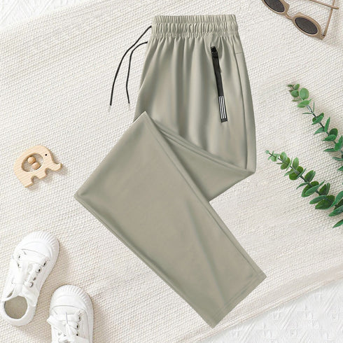 Men's Ultralight Ice Silk Sport Pants High Elasticity Quick-Dry Sweatpants | TWILLVALE