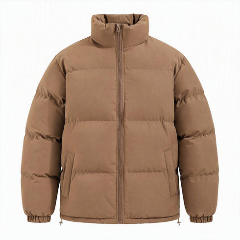 Men’s Warm Winter Outerwear Windproof Waterproof Stand-Collar Puffer Jacket | TWILLVALE™