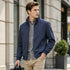 Men's Casual Jacket Stand Collar Solid Color Zip Up Bomber Coat Outerwear | TWILLVALE™