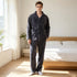 Men’s Furry Flannel Pajama Set Soft Fleece Top & Pants Indoor Nightwear Loungewear | TWILLVALE™