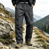 Men's Fleece Lined Outdoor Workpants Windproof Waterproof Straight Leg Hiking Trousers | TWILLVALE™
