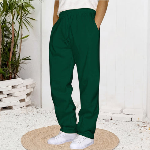 Men's Wide Leg Sweatpants – Loose Straight Fit Casual Track Pants | TWILLVALE