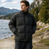 Men’s Warm Winter Outerwear Windproof Waterproof Stand-Collar Puffer Jacket | TWILLVALE™