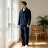 Men’s Furry Flannel Pajama Set Soft Fleece Top & Pants Indoor Nightwear Loungewear | TWILLVALE™