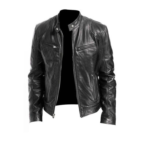 Men's leather jacket