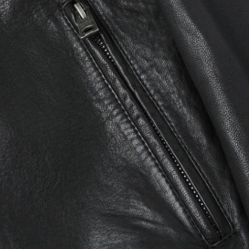 Men's leather jacket