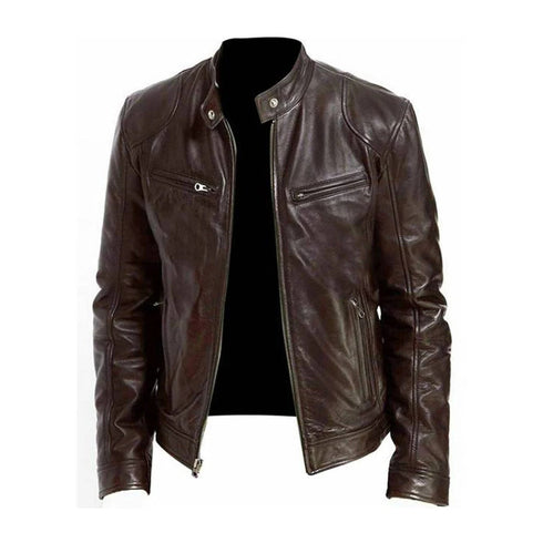 Men's leather jacket