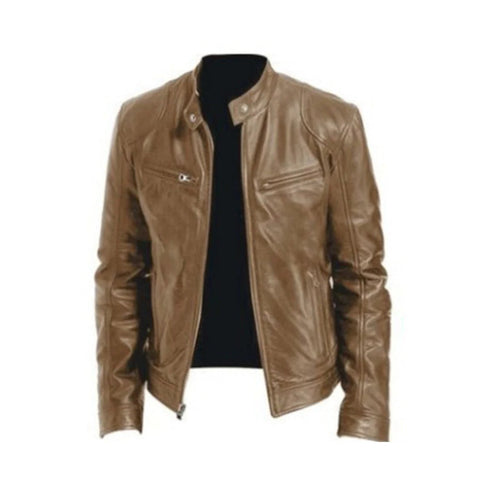 Men's leather jacket