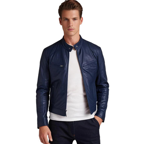 Men's leather jacket